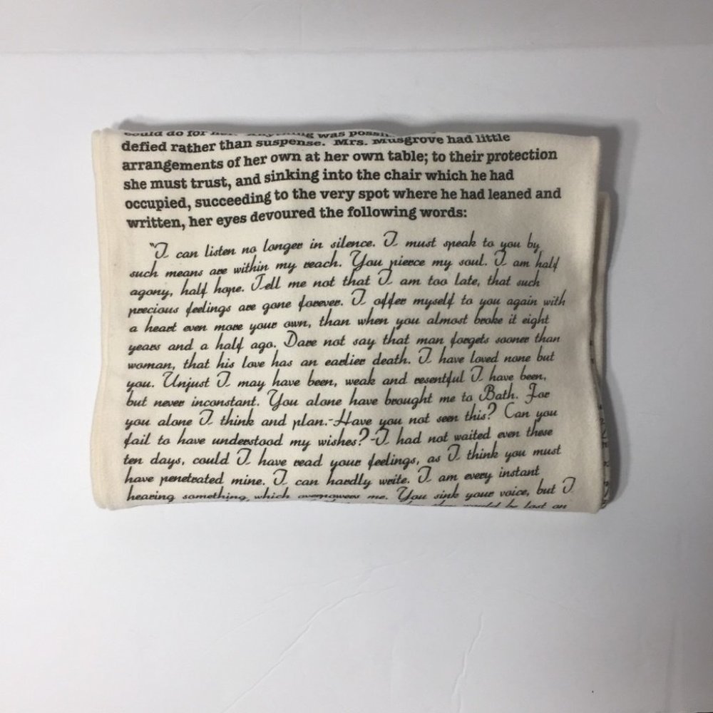 Captain Wentworth's Letter Infinity Scarf - Picture 3 of 3